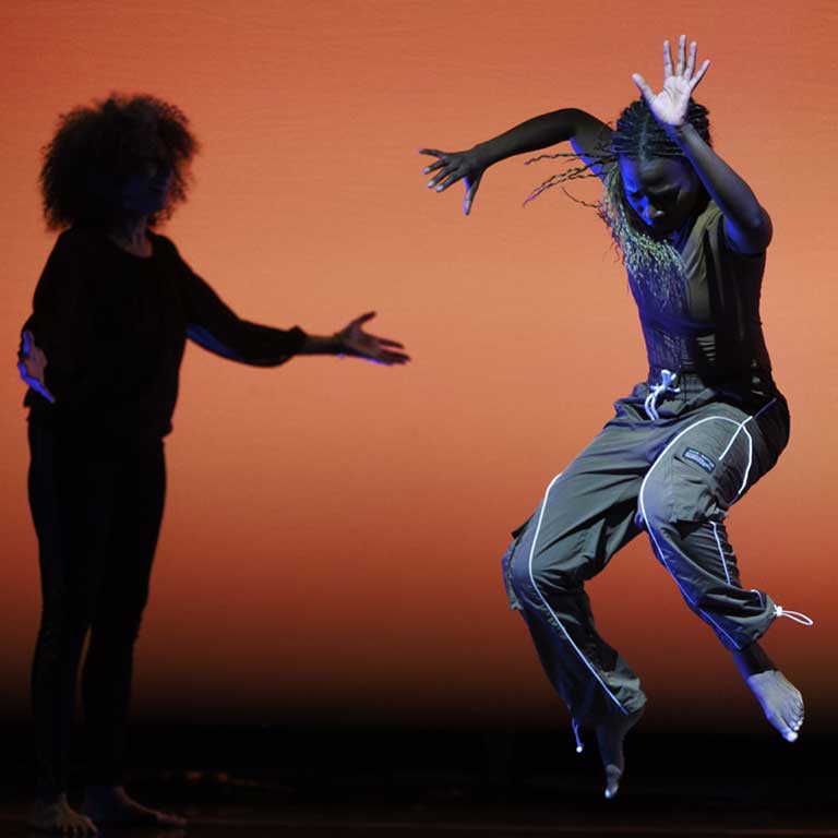 Photo of African American dance company performance